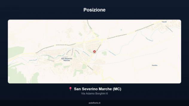 Immobile in asta di 303 m² con più di 5 locali e box auto in vendita a San Severino Marche - Foto 4