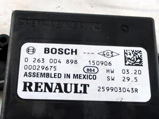 259903043R CENTRALINA SENSORI DI PARCHEGGIO RENAULT KADJAR 1.5 D 81KW AUT 5P (2016) RICAMBIO USATO 0263004898 - Foto 3