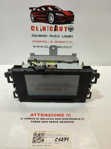 NAVIGATORE MAZDA CX-5 Serie KA0H-669G0 GMD7669C0E SH (1216)