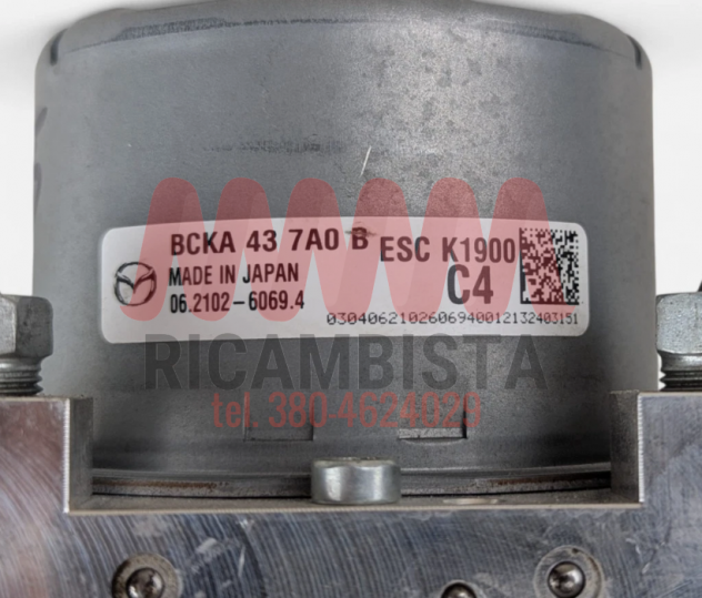 BCKA437A0B Mazda 3 2019 gruppo pompa ABS