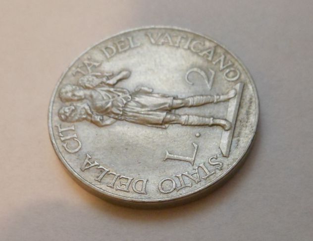 Vaticano, Pio XI (1929-1938): 2 lire 1934-XIII, SPL. - Foto 10