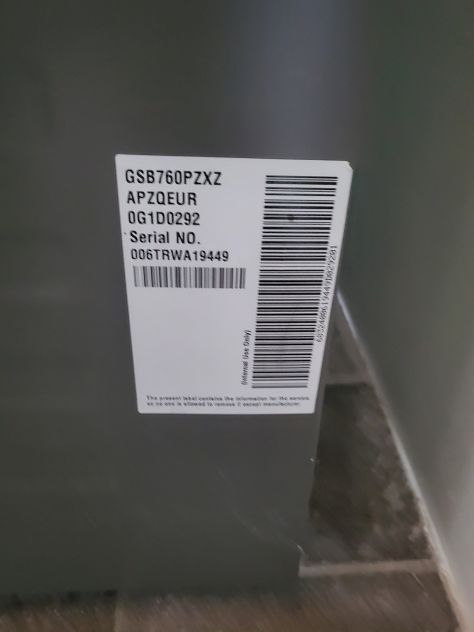 *LG GRANDE FRIGO 687L NO FROST (GS8760PZXZ) - POCO USATO - VITERBO* - Foto 2