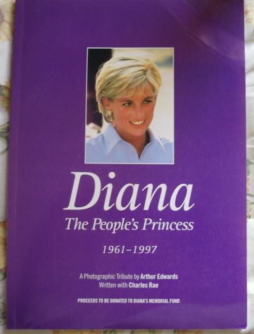 PRINCIPESSA DIANA TUTTO IN INGLESE RIVISTA E FATA A MANO -
