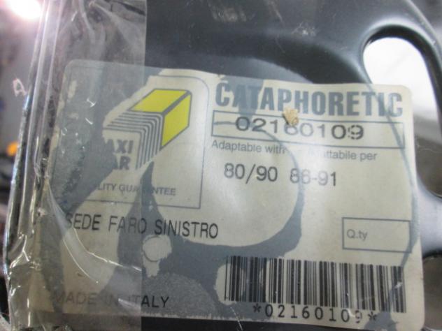 02160109 SEDE SUPPORTO FARO ANTERIORE SINISTRO AUDI 80 1.8 RICAMBIO NUOVO - Foto 3