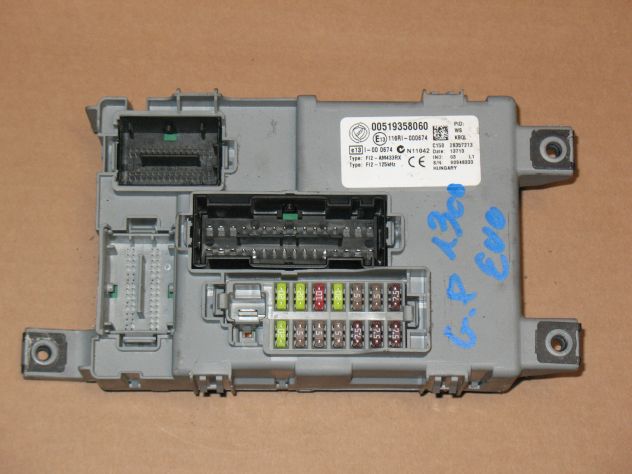00519358060 BODY COMPUTER FIAT 500 PUNTO EVO 1.3 519358060 28357213