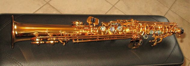 Sax Soprano YAMAHA CUSTOM Style finitura in Oro Galvanico Nuovo (Garanzia) - Foto 5