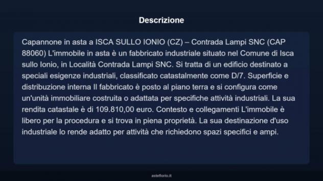 Immobile in asta di 10000 m² in vendita a Isca sullo Ionio - Foto 10