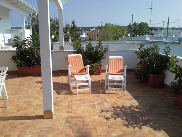 14 Casa 250 m spiaggia Lido Marini, 6 posti, clima, ampia veranda - Foto 10