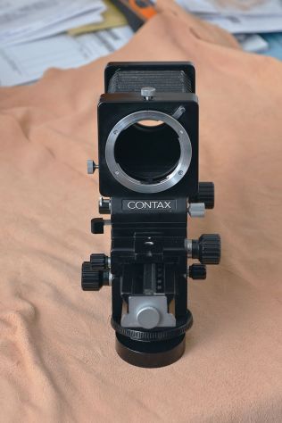 Contax Soffietto Auto Bellows originale con doppia slitta - Foto 8