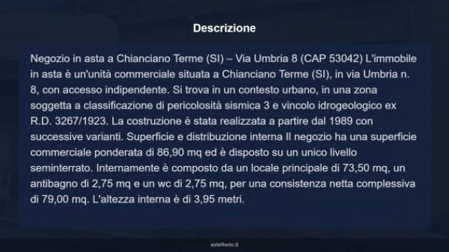 Immobile in asta di 86 m² in vendita a Chianciano Terme - Foto 10