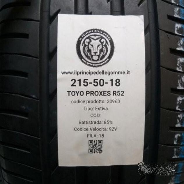 4 gomme 215 50 18 toyo a20960 - Foto 2