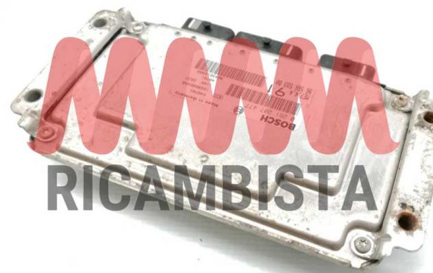 0261207477 9656659380 Peugeot 206 1.6 centralina motore Bosch