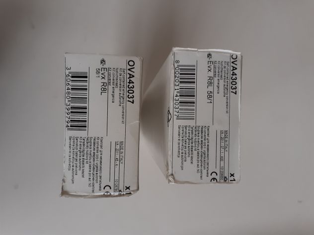 Due kit Ova 43037  Emergenza (NUOVI)