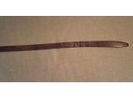 cintura di lucertola marrone L 110 h 2 cm usata