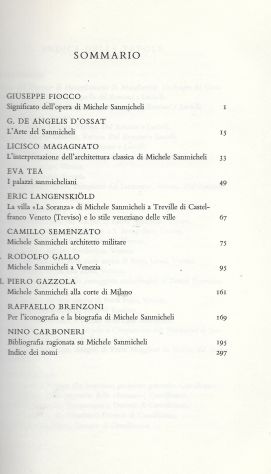 Michele Sanmicheli, Studi Raccolti, Verona, 1960 - Foto 2