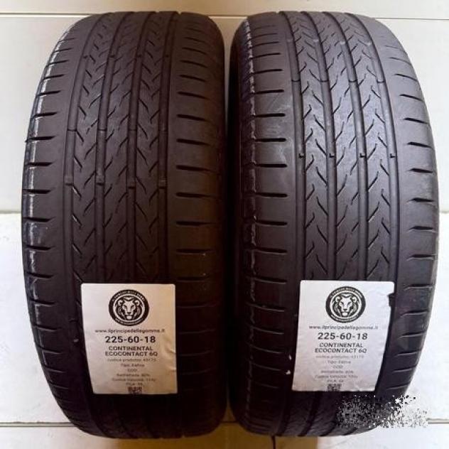 2 gomme 225 60 18 continental a43175 - Foto 3