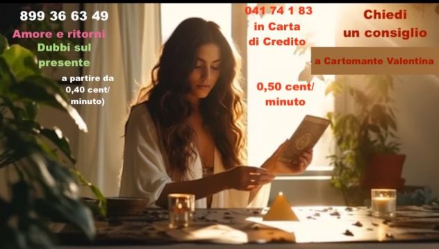 Scopri se ti ama o ti tradisce. Per te, cartomante Valentina - Foto 4
