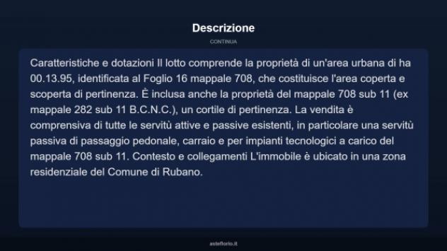 Immobile in asta di 327 m² con più di 5 locali e box auto in vendita a Rubano - Foto 4