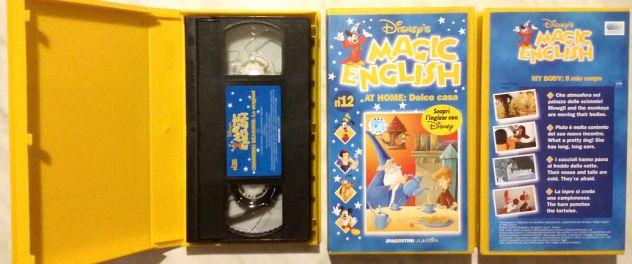 Disney's Magic English da 1 - 25 VHS Collezione 1996 come nuovo - Foto 2