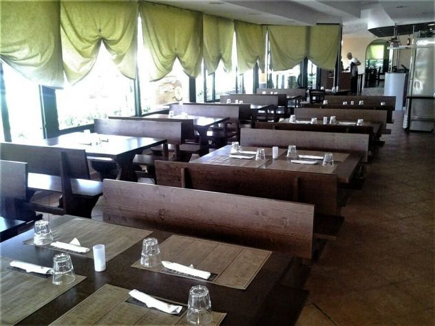 Set Asti Birreria Tavolo 180 + 2 Panche Pizzeria Per Ristorante Nuove Affare - Foto 2