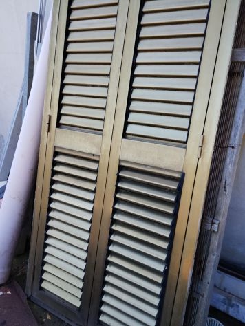 PERSIANA PORTA FINESTRA IN ALLUMINIO - DOPPIA ANTA
