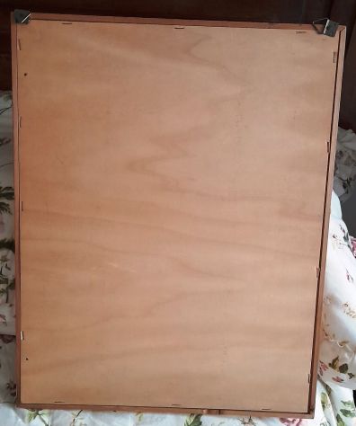 bacheca in legno con vetro 60x40xh6 - Foto 4