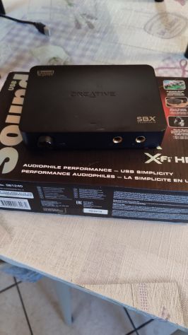 Scheda audio Creative Soundblaster xFI HD USB - Foto 2