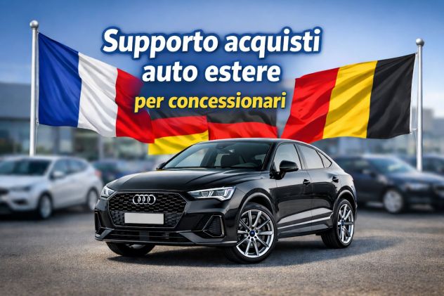 Supporto import auto estere per commercianti auto