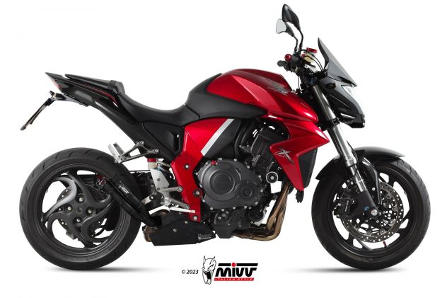 Terminale di scarico per Honda Cb 1000 r Mivv Mk3 Double Gun Suono Gp pro