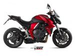 Terminale di scarico per Honda Cb 1000 r Mivv Mk3 Double Gun Suono Gp pro