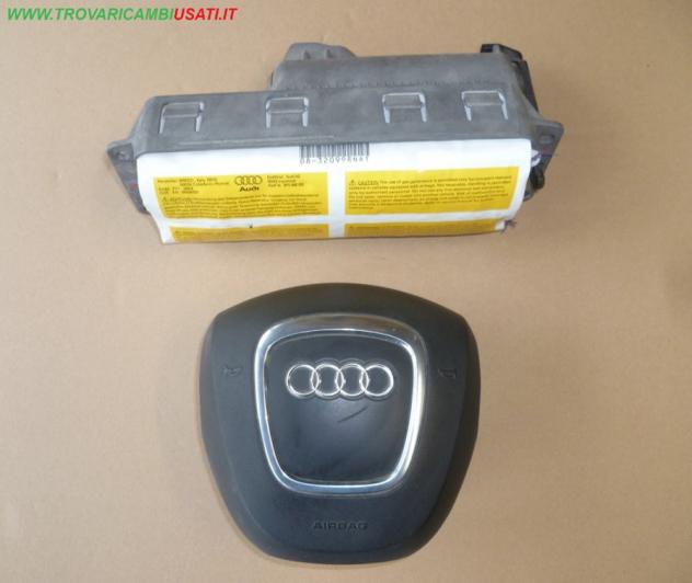 DISPOSITIVO AIR-BAG lato guida KIT VOLANTE 2 SP. VERDE/ARANCIO - PASS. 1 SPINA AUDI A3 (8P) Sportback Carrozzeria Sicurezza Airbag Air-bag guidato