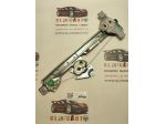 MECCANISMO ALZAVETRO POST. DX PEUGEOT 5008 1° Serie 9683670680 DV6TED4 (09)