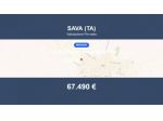 Immobile in asta di 276 m² in vendita a Sava