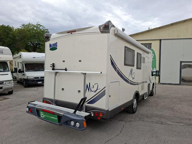 CAMPER MCLOUIS DUCATO SEMINTEGRALE SEMIDINETTE LETTO NAUTICO CLIMATIZZATORE PORTAMOTO FOTOVOLTAICO CAMPEGGIO USATO GENERALI 1759 - Foto 4
