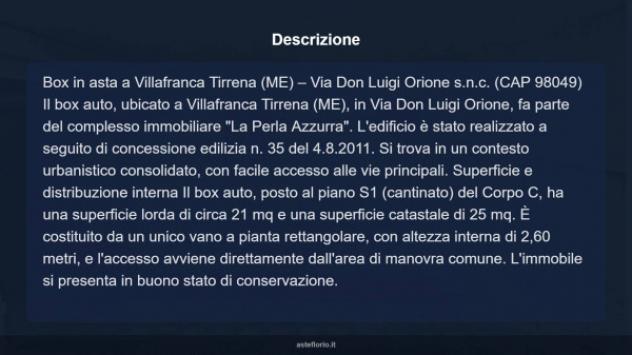 Immobile in asta di 21 m² in vendita a Villafranca Tirrena - Foto 5