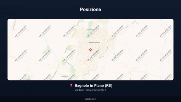 Immobile in asta di 162 m² con più di 5 locali e box auto doppio in vendita a Bagnolo in Piano - Foto 9