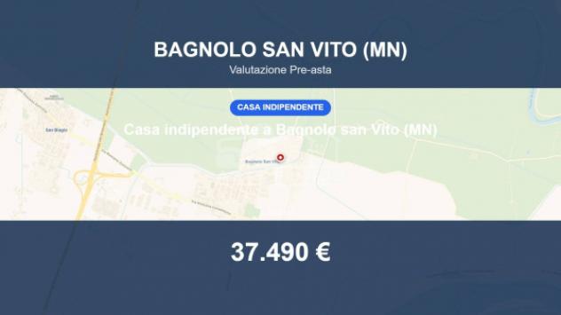 Immobile in asta di 150 m², box auto in vendita a Bagnolo San Vito