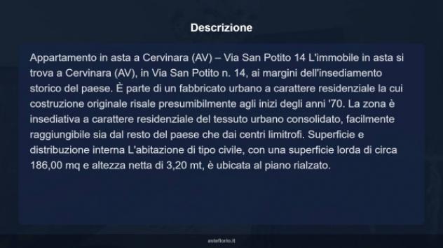 Immobile in asta di 186 m² con più di 5 locali in vendita a Cervinara - Foto 17