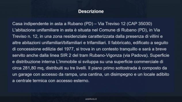 Immobile in asta di 281 m², box auto in vendita a Rubano - Foto 18