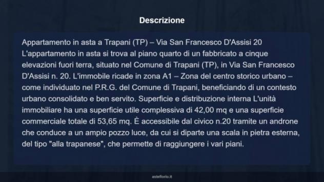 Immobile in asta di 53 m² in vendita a Trapani - Foto 10