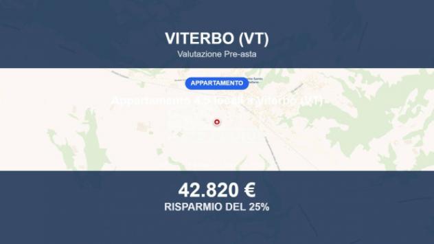 Immobile in asta di 88 m² in vendita a Viterbo