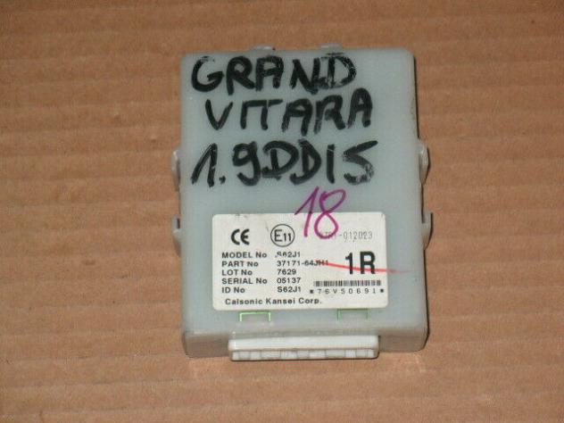 3717164JH1 ECU SUZUKI GRAND VITARA 37171-64JH1 3717164JH1 97RI-012023