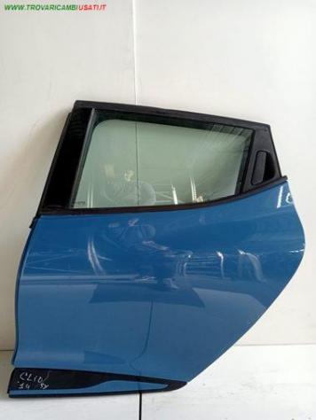 PORTA POST.S. BLU AL/SE 999-U1308334 Carrozzeria  Lamierati esterni  Porte  Porta post. sx. RENAULT - CLIO IV  01-10-2012 - 2019