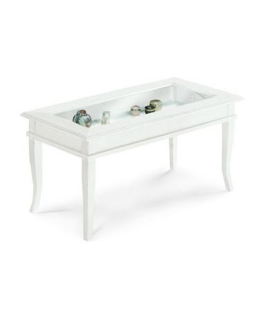 TAVOLINO SALOTTO SHABBY CHIC 100x50x45cm