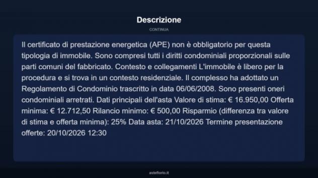 Immobile in asta di 32 m² in vendita a Chivasso - Foto 5
