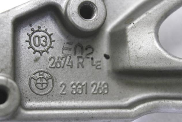 BMW R 1100 S 46712331268 STAFFA PEDANA POSTERIORE DESTRA 259 96 - 05 REAR RIGHT FOOTREST HOLDER - Foto 4