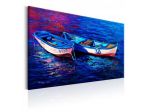 Quadro Con Due Barche In Mare - ARREDALACASA