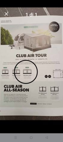 Veranda Dometic nuova.