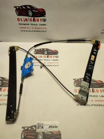 MECCANISMO ALZAVETRO ANT. DX AUDI A4 Avant (8ED) 8E0837462C BPG (0408)