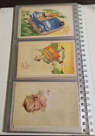 Album contiene una splendida raccolta di 72 cartoline d'epoca. - Foto 9